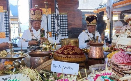 Rsi Gana: Dewa Gana Manifested as Sanghyang Rsi Gana to Bless the Yadnya Ceremony