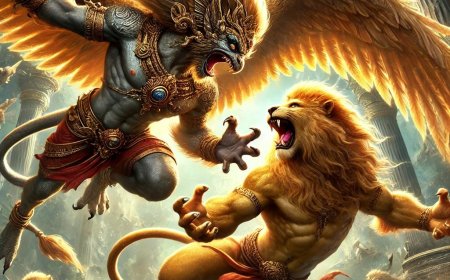 Sarabha dan Narasimha: Kisah Pertempuran Dua Awatara Agung