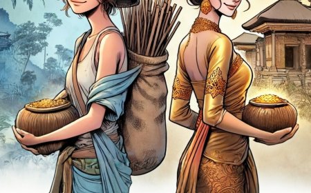 Men Sugih and Men Tiwas: A Fairy Tale that Teaches Simplicity