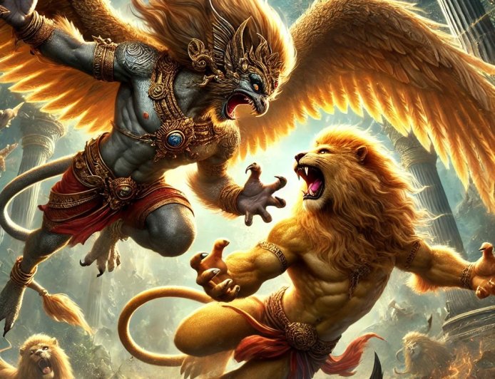 Sarabha and Narasimha: The Story of the Battle of the Two Great Awataras