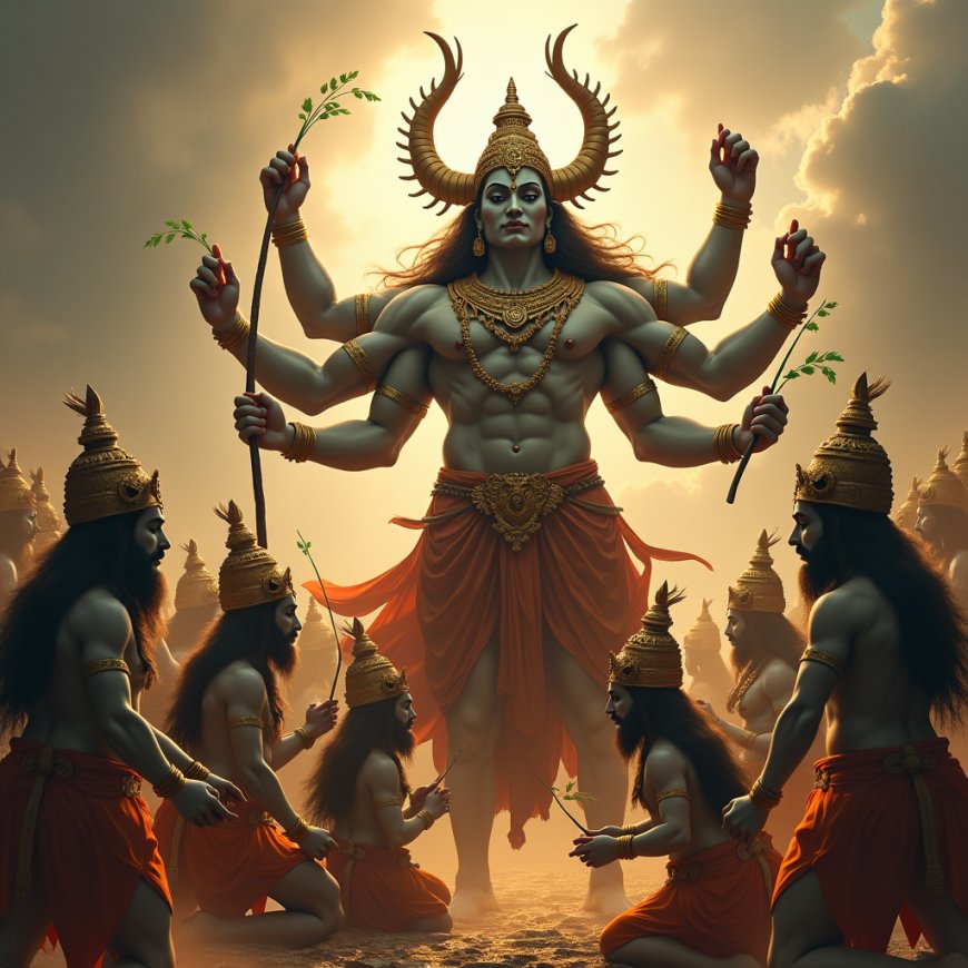 Yaksheshwara Avatara: The Stripping Of The Gods Arrogance