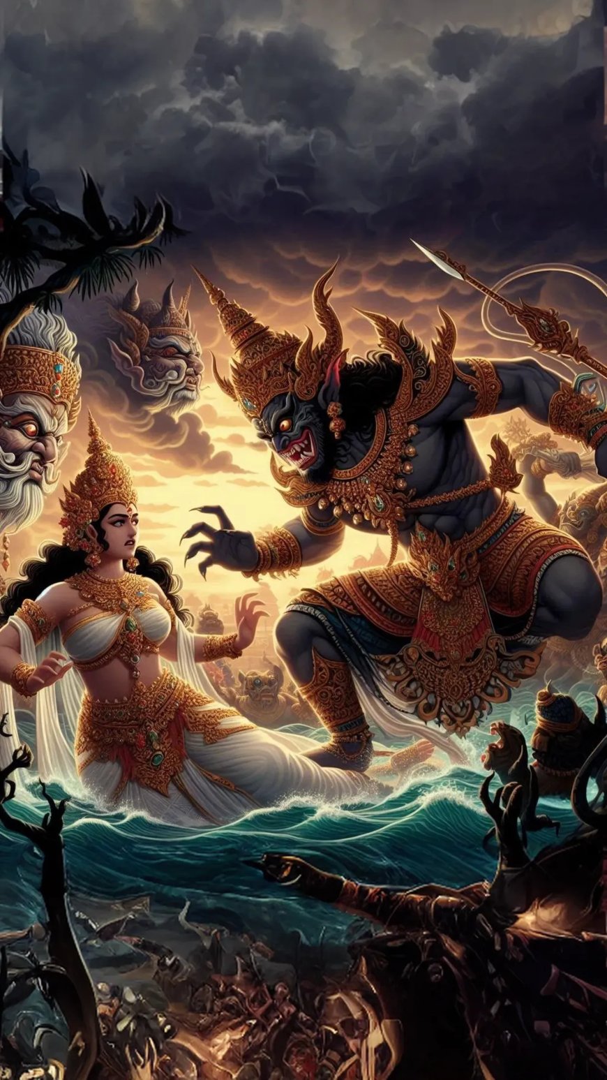 Dewi Sinta and Rahwana: Love, Sacrifice, and Revenge