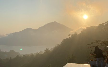 Pemandangan gunung