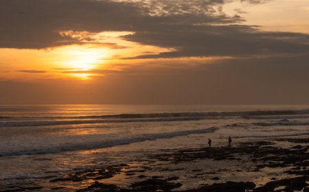 Yeh Leh Beach: Rocky Attraction and Sunset Charm in West Bali