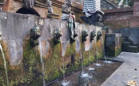 Taman Beji Pura Dalem Tungkub Mambal: Ritual Penyucian di Tengah Keindahan Alam Desa Mambal