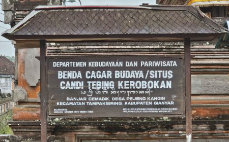 Candi Tebing Kerobokan: Bangunan Sejarah yang Terlupakan