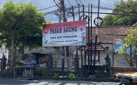 The Charm of the Agung Peninjoan Market: Delving into the Uniqueness of a Traditional Shopping Center in Peguyangan.