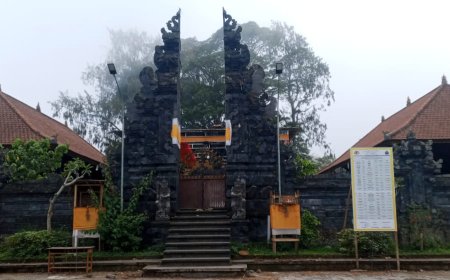 Pura Bukit Indrakila: An ancient Temple Surrounded by Enchanting Mountains in Kintamani