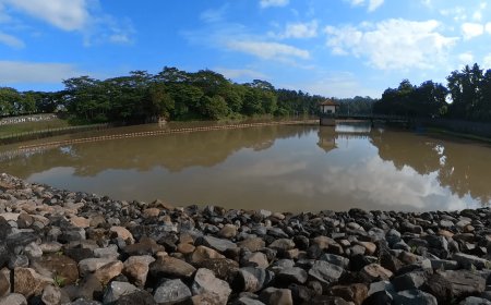 Bendungan Telaga Tunjung : Karya Manusia yang Menyatu dengan Alam