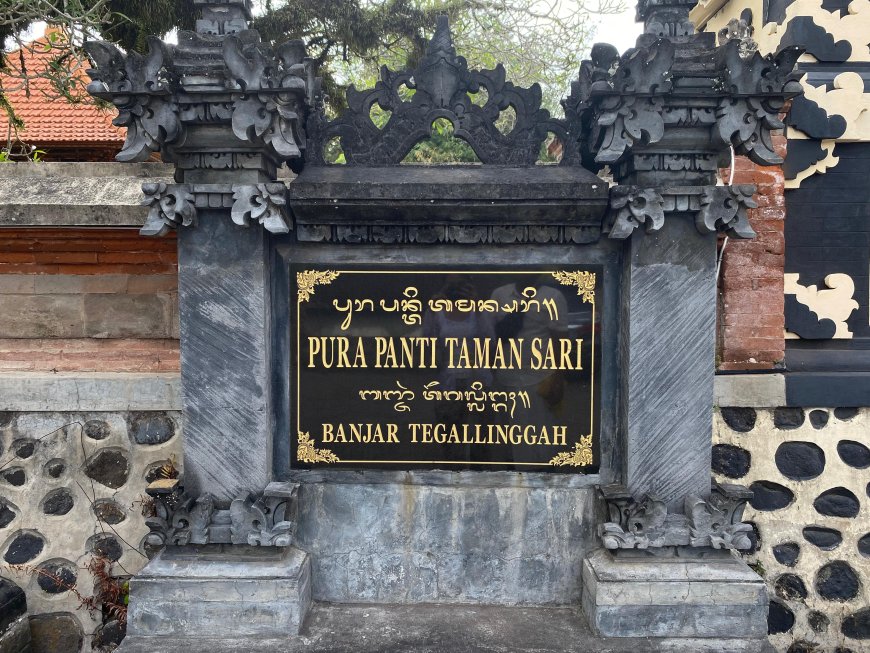 Pura Panti Taman Sari, Karangasem: A Gateway of Communication with the Ancestors of Tegallingah Village, Karangasem