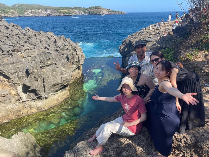 Angel's Billabong: A Tide Pool Formed in a Rocky Seaside Basin on Nusa Penida