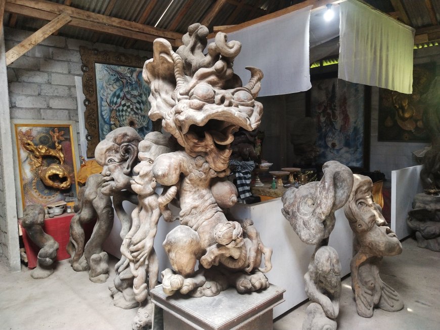 Sukanta Wahyu Sculpture Park: The Fusion of Art in Lingga-Yoni Sculptures