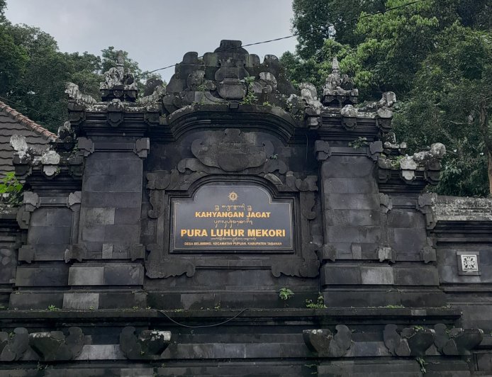 Pura Kahyangan Jagat Luhur Mekori di Desa Belimbing: Tempat untuk Memohon Keselamatan dan Kesejahteraan