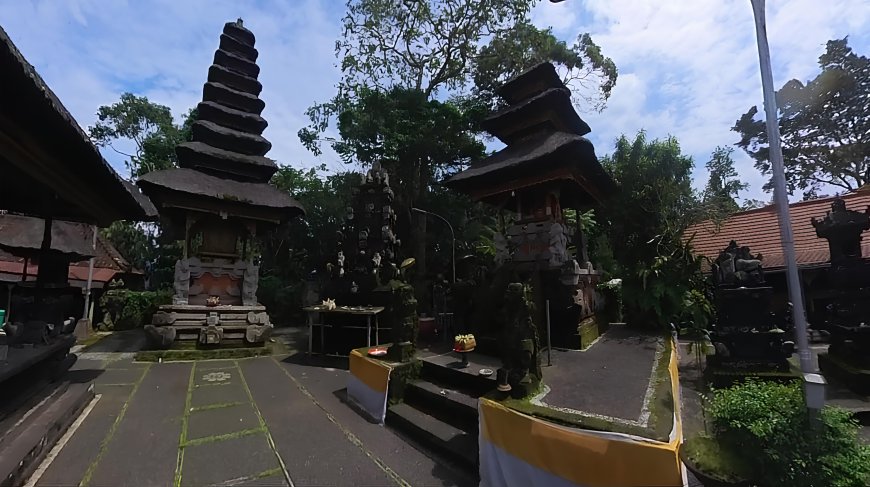 Visual Exploration: Exploration of Pura Luhur Pucak Tedung with 360