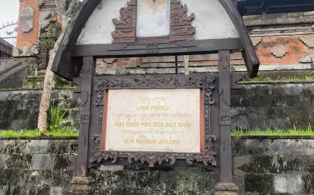 Mengenal Pura Kahyangan Tiga di Desa Jatiluwih: Warisan Budaya dan Spiritual Bali