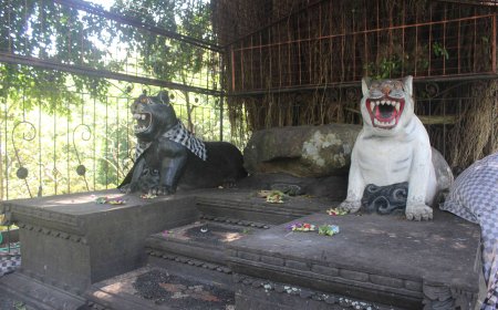Pura Batur Gangsia: The Uniqueness and Beauty of Megalithic Era Rocks