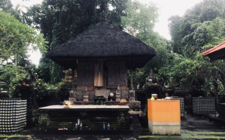 Temple of Dalem Purwa Kubontingguh, a perfect blend of architectural beauty and the depth of purification rituals