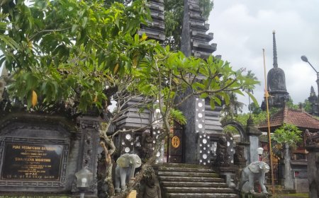 Pura Baturaya Karangasem: Fenomena Biji Beras Tumbuh Menjadi Benih Padi di Sekitar Arca Lingga Yoni