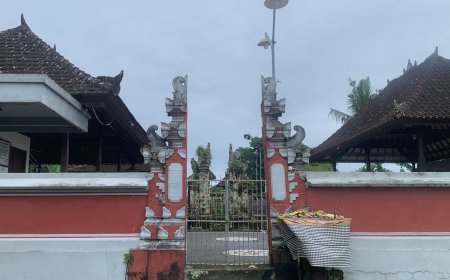 Pura Peneduhan Tabanan: A Symbol of Prayer and Tradition for Marriage and Offspring