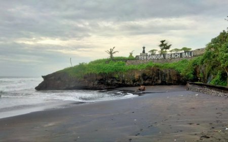Exploring Yeh Gangga Beach: Where Coastal Beauty Meets Mysterious Tales