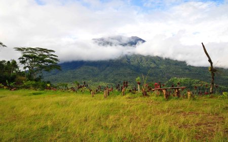 Cemara Hill: A Favorite Spot to View Mount Agung in East Bali