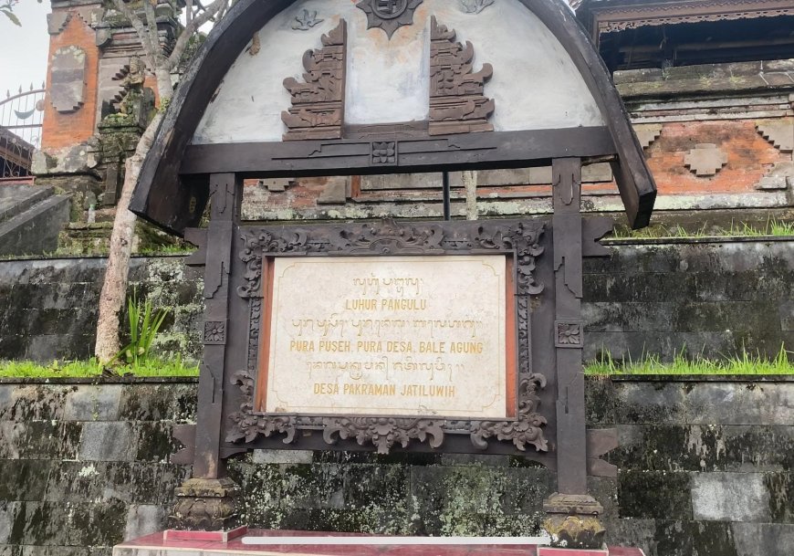 Getting to Know Pura Kahyangan Tiga in Jatiluwih Village: Bali's Cultural and Spiritual Heritage