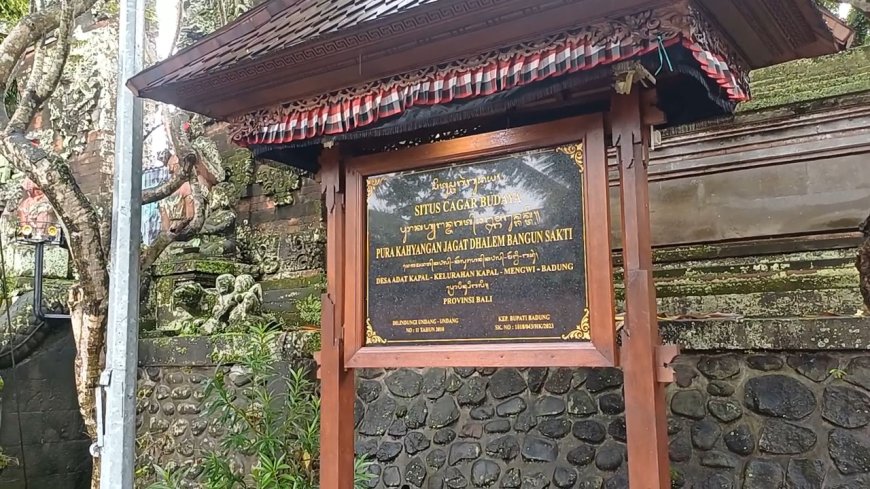 Dhalem Bangun Sakti Temple, A Spiritual Legacy and Kebo Dongol Tradition in Desa Adat Kapal