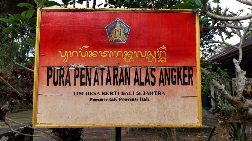 The History of Alas Angker Temple: Tracing the Journey of Rsi Markandeya in Bali