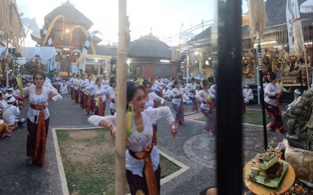 Pengratep of the Great Ceremony at Pura Desa Puseh Mengwitani: The Balance of Yadnya in the Cycle of Time