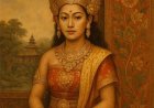 Queen Sri Ajnadewi on the Throne of the Warmadewa Dynasty