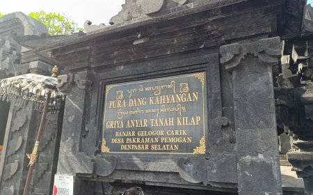 Celebrating Saraswati Day at Griya Anyar Tanah Kilap Temple