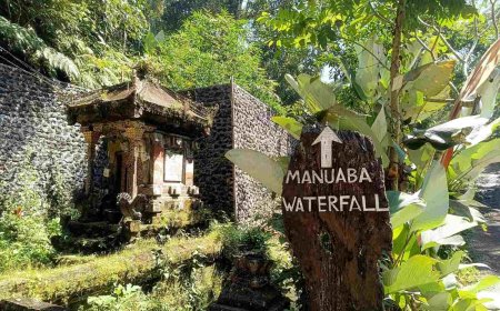 Manuaba Waterfall Bali: Wisata Air Terjun Eksotis yang Belum Banyak Diketahui