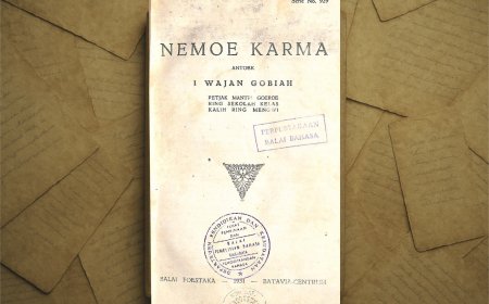 I Wayan Gobiah Author of Nemoe Karma 1931 Balinese Novel