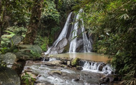 Air Terjun Campuhan Antapan: Keindahan Tersembunyi Baturiti yang Dekat dari Langkah Kaki
