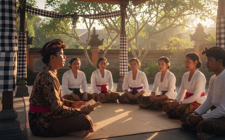 Malam Minggu, Langite Galang: A Romantic Expression Behind Balinese Peparikan