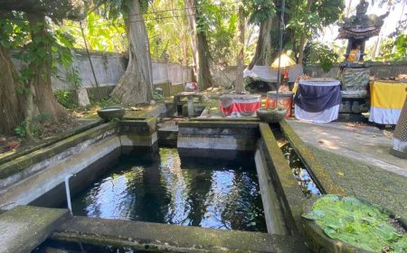 Sumber Air Suci Pura Galuh, Mata Air Magis Pembawa Berkat di Bali Timur