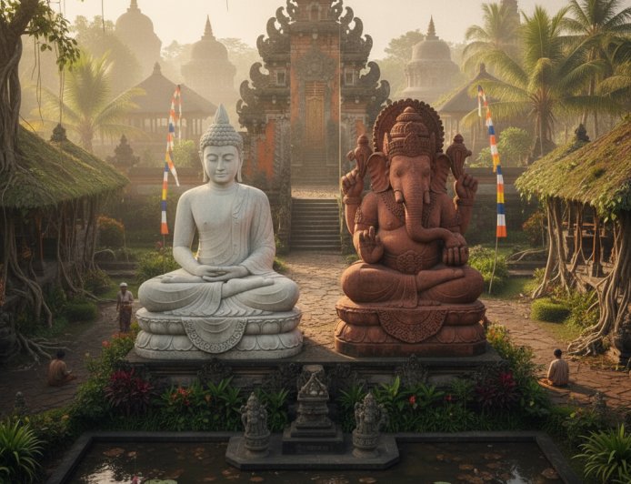 Harmoni Religius Bali Kuno: Dinamika Hindu dan Buddha dalam Kehidupan Masyarakat