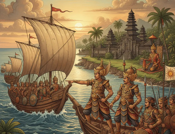 Peristiwa Pemindahan Keraton ke Gelgel dan Awal Kejayaan Sweca Linggarsa Pura (1401 M)