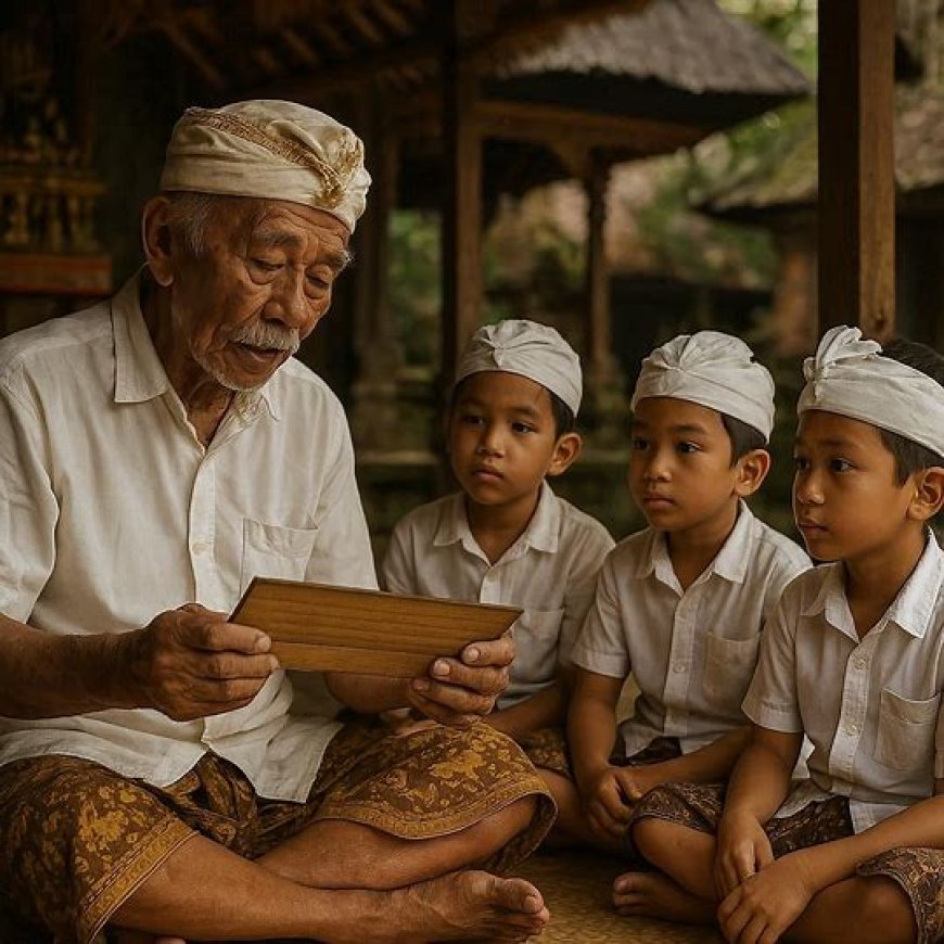 Eda Ngaden Awak Bisa: The Message of Pupuh Ginada on Humility