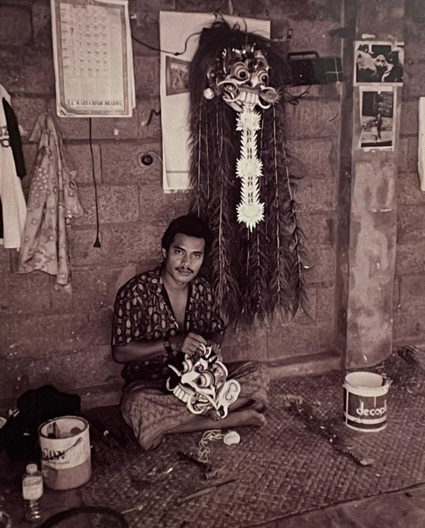 Pahatan Abadi Sang Maestro Topeng I Wayan Muka
