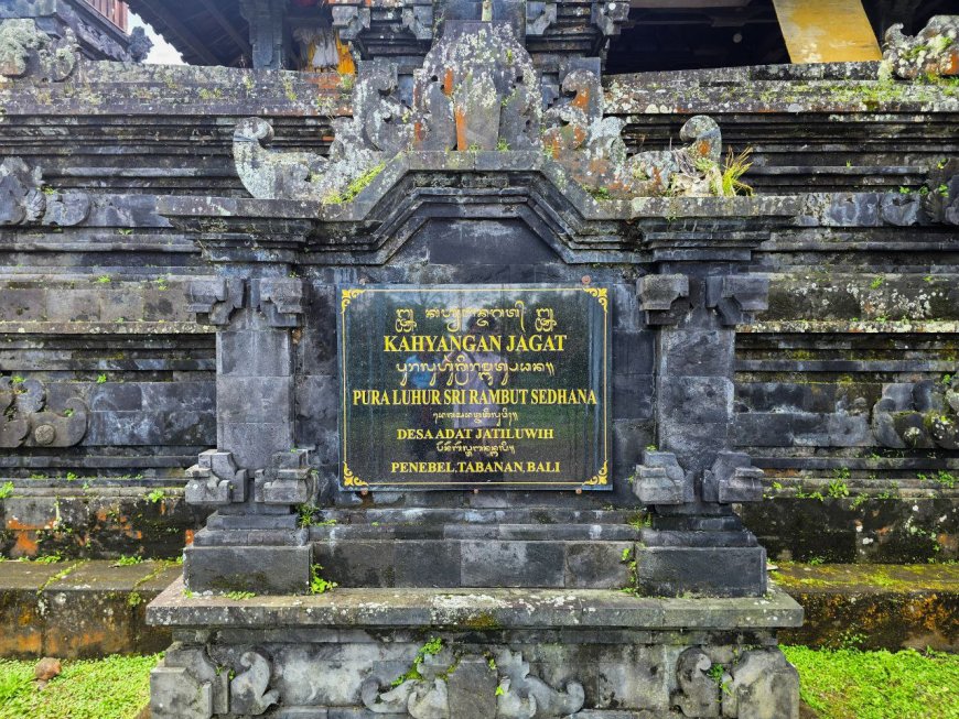 Pura Luhur Sri Rambut Sedana: Ancient Kepeng Coins as a Sacred Symbol of Prosperity