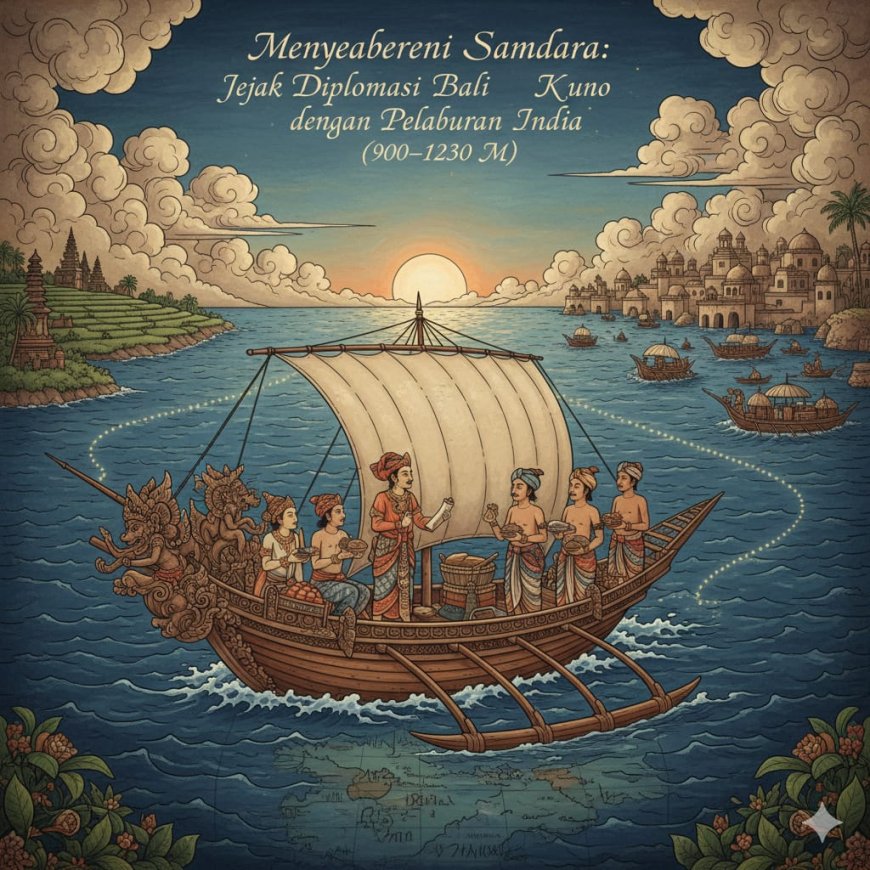 Crossing the Ocean: Traces of Ancient Balinese Diplomacy with Indian Ports (900–1200 AD)