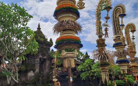 Pesona Sading Yowana Festival 2025: Melihat Wajah Baru Penjor dalam Balutan Kreativitas Generasi Muda