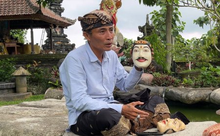 Jiwa yang Bercerita Lewat Topeng: Kiprah I Dewa Gede Putra dalam Seni Topeng Bali di Singapadu Kaler
