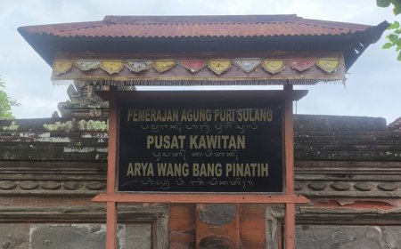 Pura Agung Puri Sulang: The History of the Arya Wang Bang Pinatih Ancestral Temple