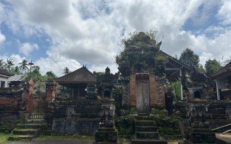 Pura Kawitan Keramas: Jejak Sri Nararya Kresna Kepakisan di Desa Sidan