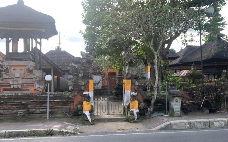 Observing the Sky of Bali at Pura Manik Corong