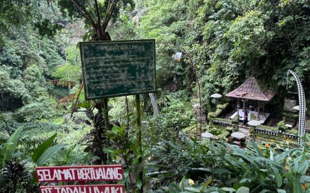 Tirta Tadah Uwuk Temple, Klungkung: Valley Harmony and the Eternal Purity of Crystal Clear Waters