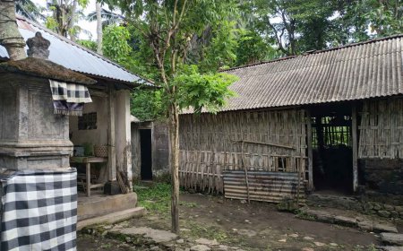 Traces of Traditional Life in the Spatial Layout of Ancient Balinese Houses