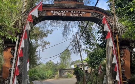 Desa Siakin: Kehidupan Agraris di Tengah Hutan Kintamani